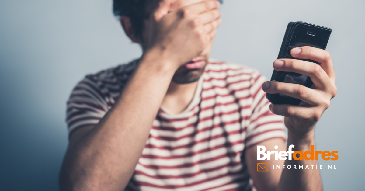 Afgepoeierd bij briefadres