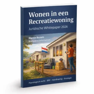 Wonen in een recreatiewoning