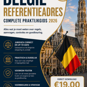 Referentieadres België Complete Praktijkgids 2026